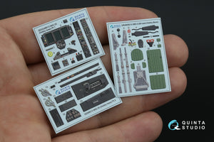 Quinta Studio QD48513 MiG-35 3D-Printed coloured Interior on decal paper (HobbyBoss) 1/48 – zdjęcie 3