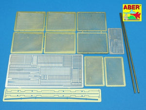 Aber 35135 Siatkowe oslony typu Thoma do czolgu T-34/85 1/35