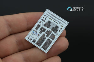 Quinta Studio QDS-48474 A-10C 3D-Printed colored Interior on decal paper (GWH) (Small version) 1/48 – image 5