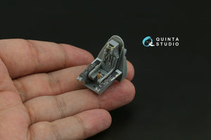 Quinta Studio QD48619 A-4C Skyhawk 3D-Printed &amp; coloured Interior on decal paper ( Hobby Boss ) 1/48