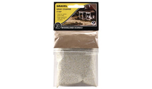 Woodland Scenics WC1287 Gravel Gray Coarse - żwir gruby szary – zdjęcie 2