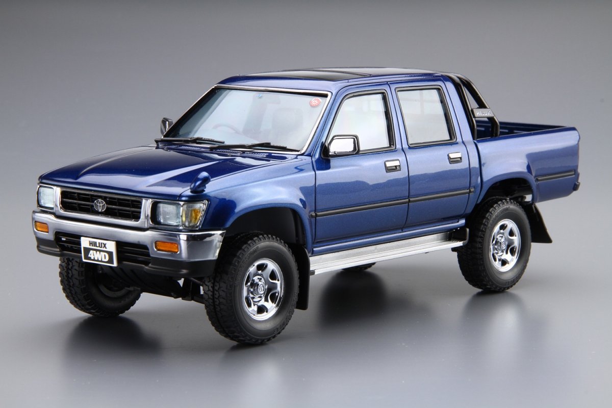 Aoshima 06217 Toyota LN107 Hilux Pick Up Double Cab 4WD &amp;#39;94 1/24 – zdjęcie 2