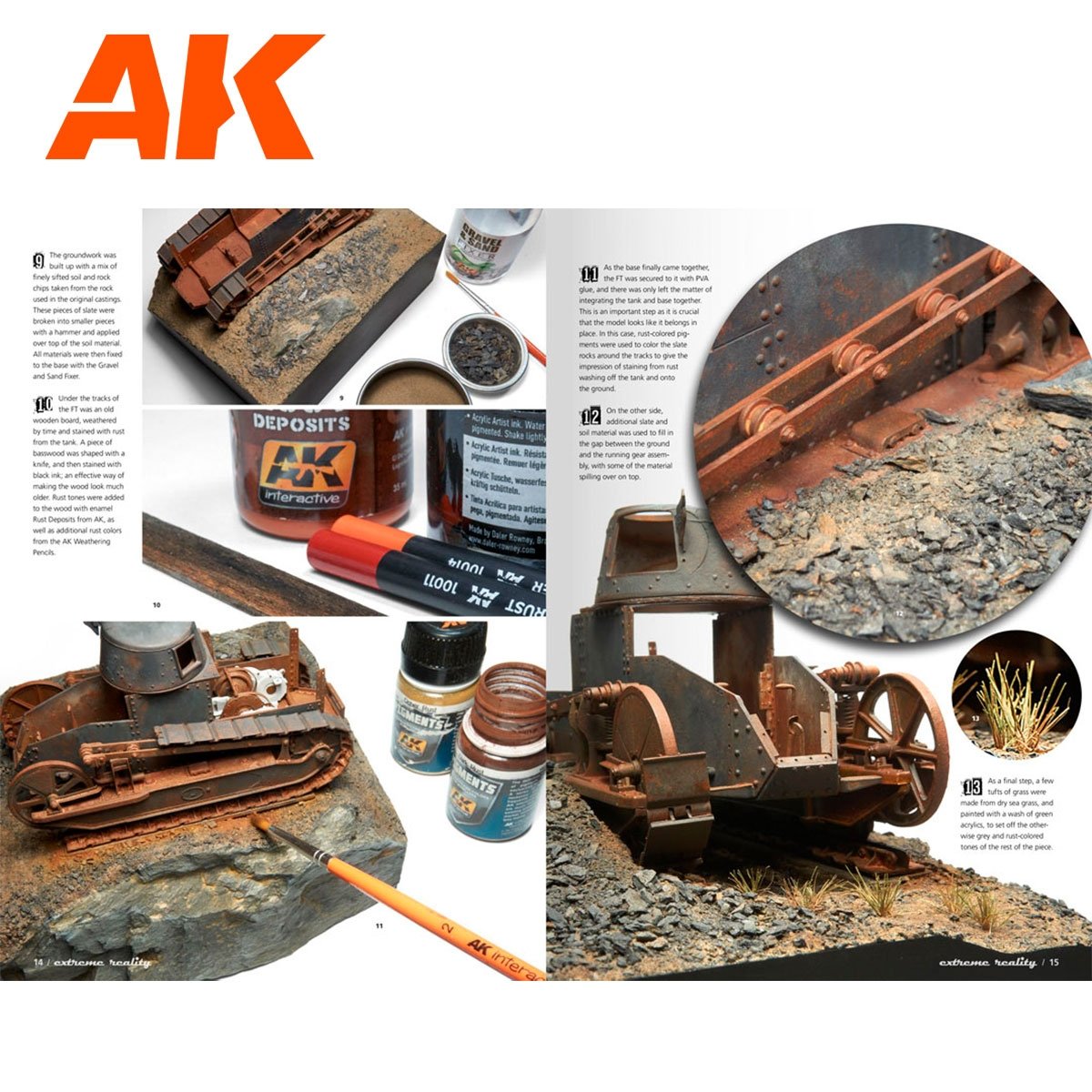 AK Interactive AK529 EXTREME REALITY 5 – THE BEAUTY OF OLD &amp;amp; WEATHERED – zdjęcie 7