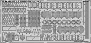 Eduard 53194 HMS Hood pt. 6 superstructure TRUMPETER 1/200 – image 2