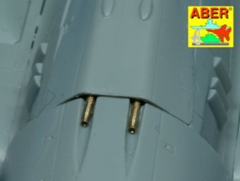 Aber A48 011 Set of 4 barrel tips for German 13 mm MG 131 aircraft machine gun (1/48 – image 4