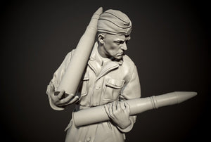 Panzer Art FI35-101 Waffen-SS tanker preparing ammo No.1 1/35 – zdjęcie 2