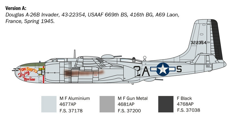 Italeri 1274 A-26 B INVADER 1/72 – image 5