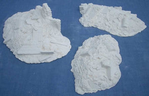 RT-Diorama 35127 Rubble, debris pile set (3 pcs.) 1/35 – zdjęcie 4