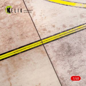 KELIK KS48001 RPK RUNWAY BASE - ACRYLIC 3 MM (280 X 180 MM) 1/48 – zdjęcie 4