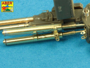 Aber 35L-114 Barrel for Russian 12,7mm heavy machine gun DShK, WWII version (JS-2:; JS-3; JSU-152) 1/35 – immagine 20