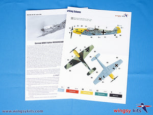 Wingsy Kits D5-10 German WWII Fighter MESSERSCHMITT Bf 109 E-4 1/48 – image 11