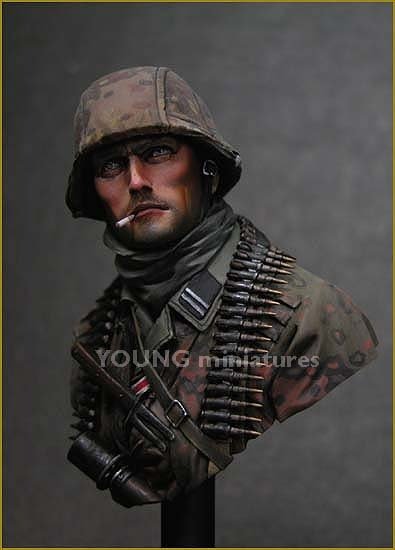 Young Miniatures YM1804 German Waffen SS Ardennes 1944 1/10 – zdjęcie 2