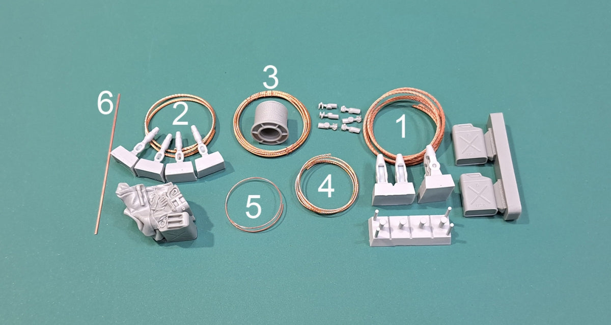 Eureka XXL ER-3572 Zestaw waloryzacyjny do M728 Combat Engineer Vehicle dopasowany do AFV Club 35254 / Upgrade kit for the M728 Combat Engineer Vehicle fit to AFV Club 35254 1/35 – zdjęcie 2