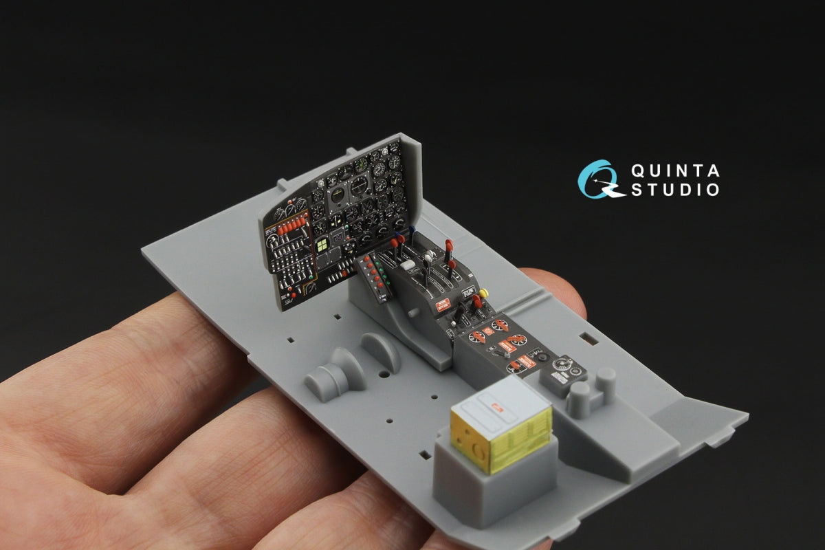 Quinta Studio QD+32250 A-26C Invader 3D-Printed &amp;amp; colored Interior on decal paper (Hobby Boss) (with 3D-printed resin parts) 1/32 – image 8