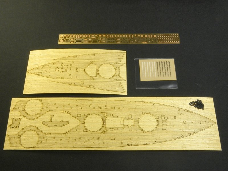 Pontos 35028WD1 HMS Dreadnought Wooden Deck set 1907 1/350