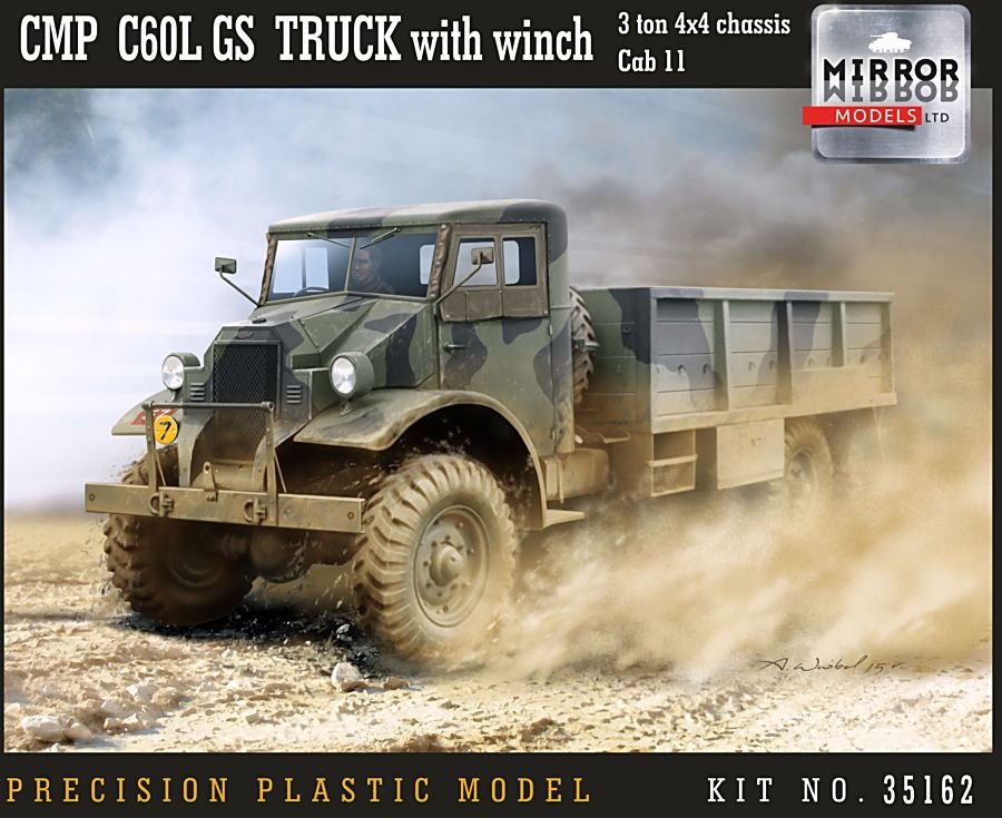 Mirror Models 35162 CMP CHEVROLET C60L GS WINCH 1/35