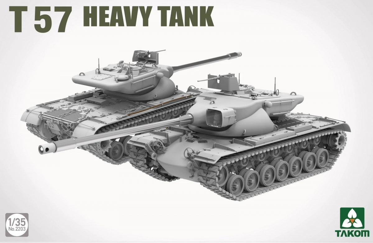 Takom 2203 T57 Heavy Tank 1/35 – zdjęcie 2