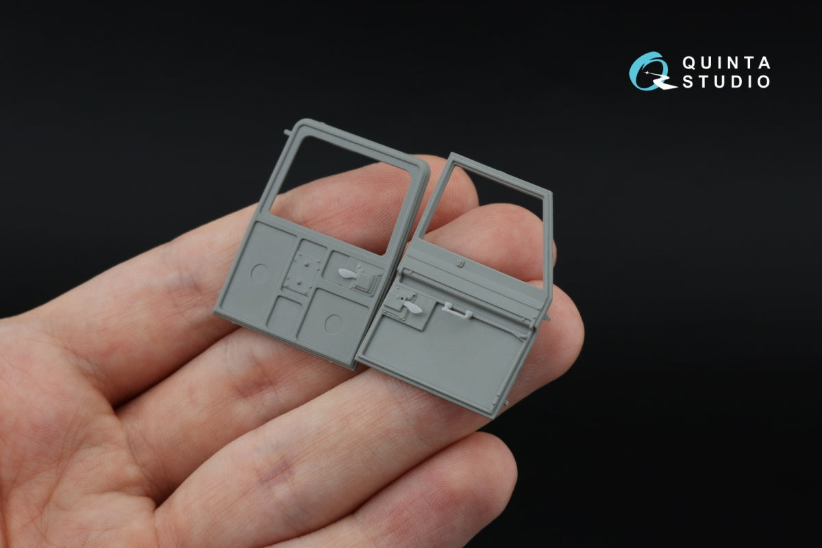 Quinta Studio QD+35139 Land Rover 88 series II family 3D-Printed &amp;amp; coloured Interior on decal paper (AK Interactive) (with 3D-printed resin parts) 1/35 – zdjęcie 10