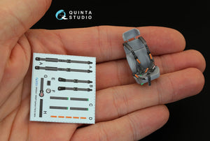 Quinta Studio QR35001 MRAP Typhoon Family belts for 1 seat, 3D-Printed &amp;amp; coloured on decal paper (for all kits) 1/35 – zdjęcie 3
