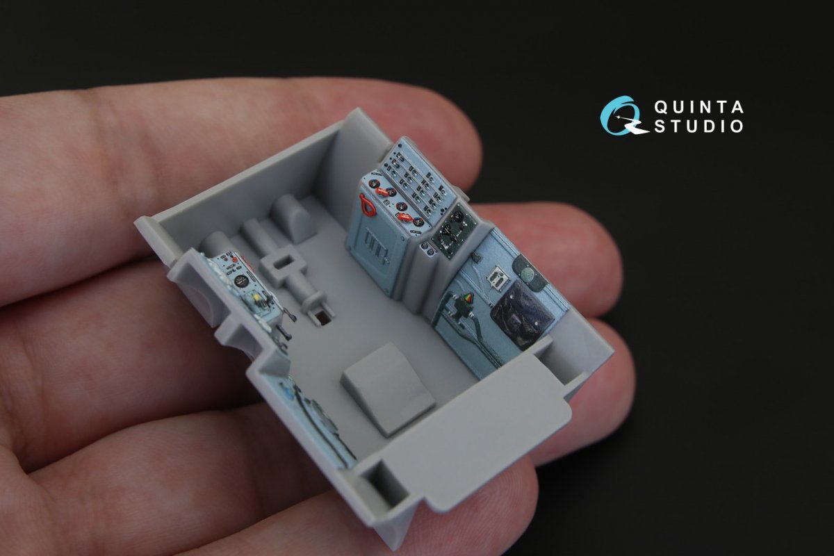 Quinta Studio QD32057 MiG-15bis 3D-Printed &amp;amp; coloured Interior on decal paper (for Trumpeter kit) 1/32 – zdjęcie 7