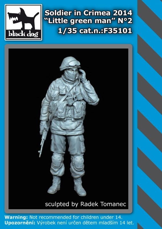Black Dog F35101 Soldier in Crimea N°2 1/35