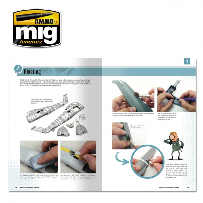 AMMO of Mig Jimenez 6030 MODELLING SCHOOL: AN INITIATION TO AIRCRAFT WEATHERING (English) – immagine 7