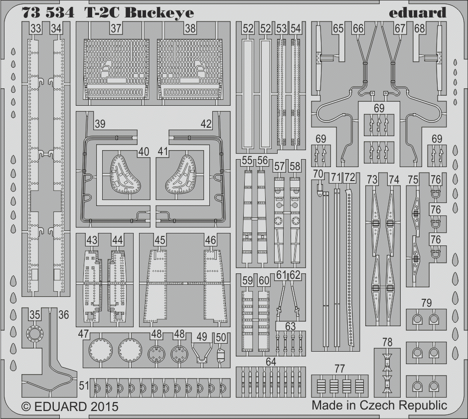 Eduard 73534 T-2C Buckeye 1/72 WOLFPACK – image 2