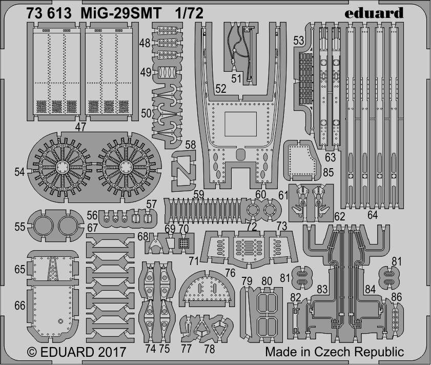 Eduard 73613 MiG-29SMT ZVEZDA 1/72 – immagine 2