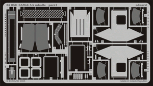 Eduard 35858 SAM-6 AA missile 1/35 Trumpeter