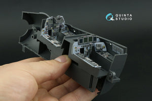 Quinta Studio QD32119 F-15E 3D-Printed &amp;amp; colored Interior on decal paper (Tamiya) 1/32 – image 6