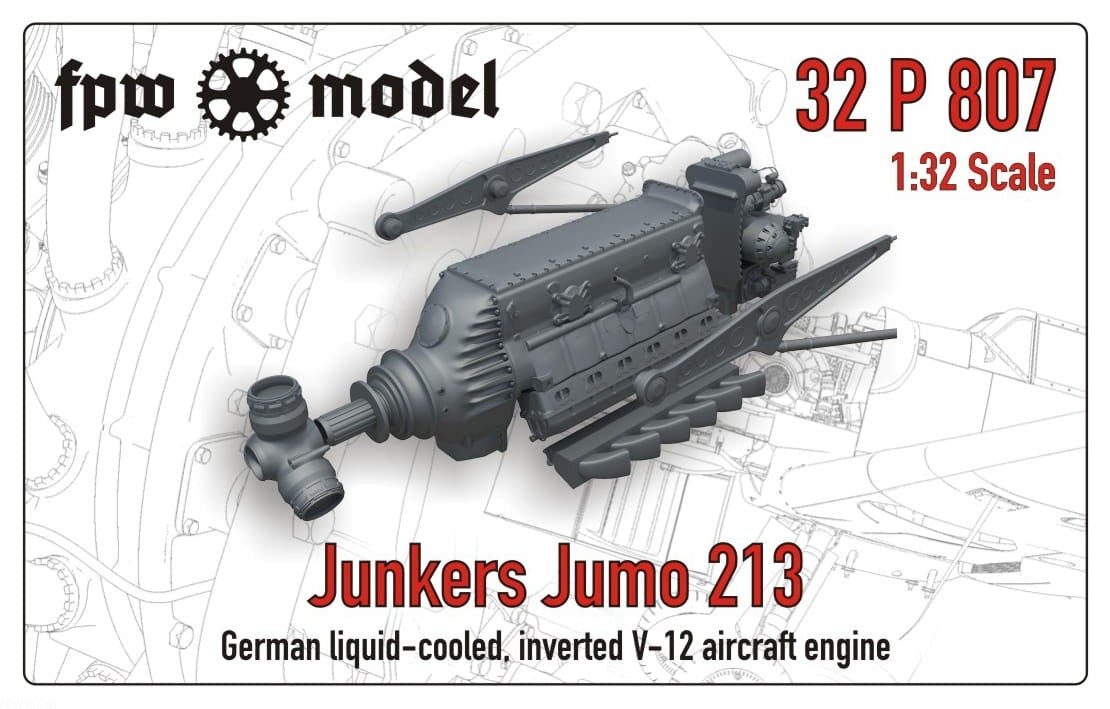 FPW Model 32P807 Junkers Jumo 213 1/32
