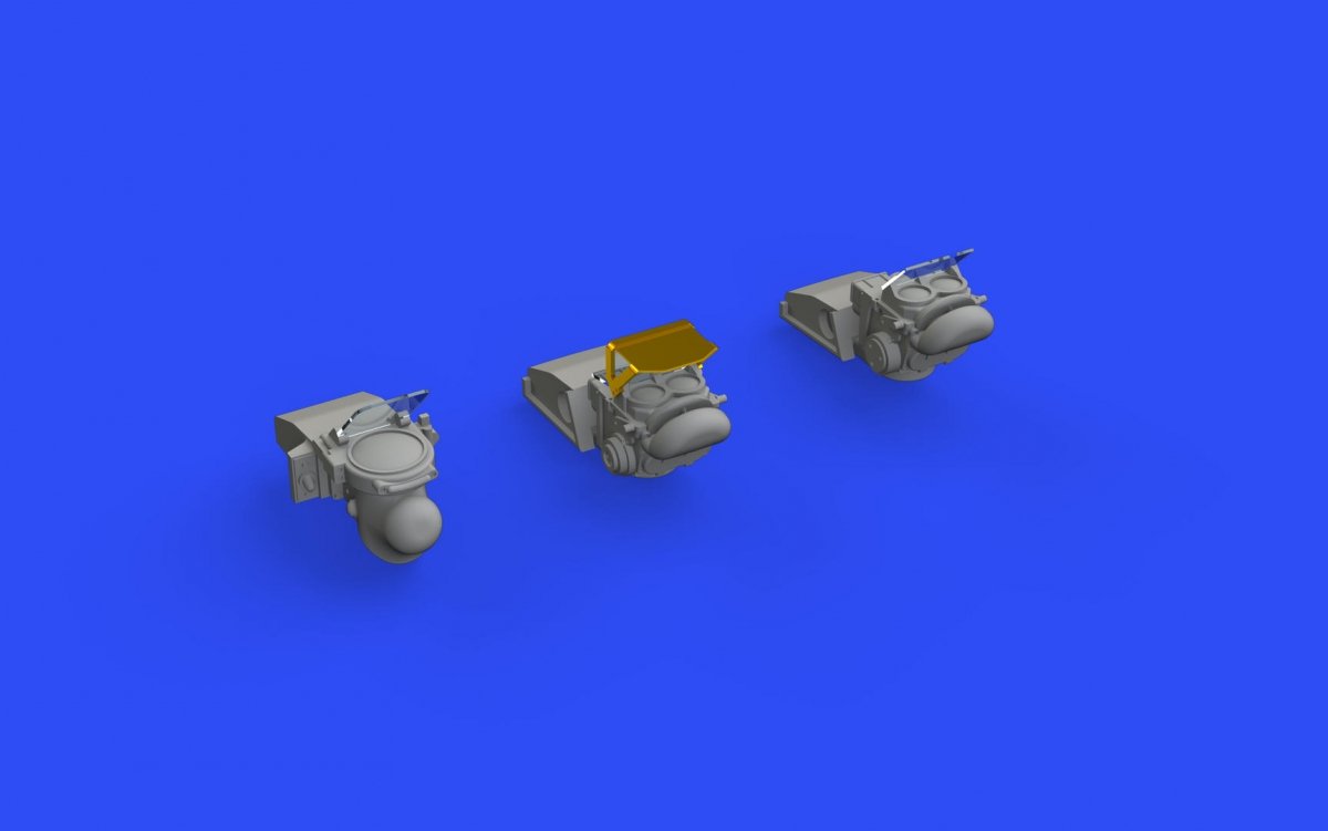 Eduard 648570 P-51D gun sights 1/48 EDUARD – zdjęcie 3