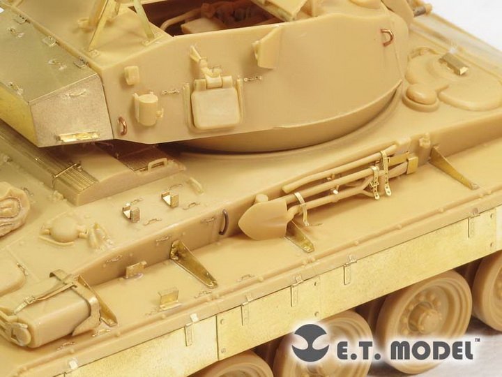 E.T. Model E35-136 WWII US Light Tank M-24 chaffee (Early Prod.) For Bronco 35069 1/35 – zdjęcie 6
