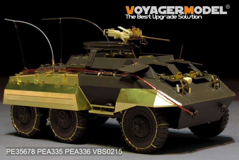 Voyager Model PEA336 WWII U.S.M8/M20 armored car tyre chains (For TAMIYA 35228 35234/ITALERI 6364) 1/35 – zdjęcie 2