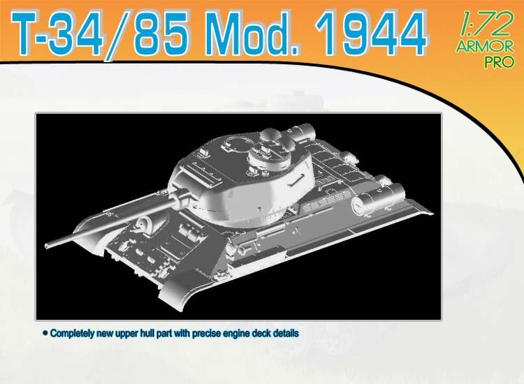 Dragon 7269 T-34/85 Mod.1944 1/72 – zdjęcie 5