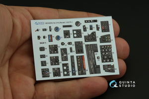 Quinta Studio QD32093 He 219 3D-Printed &amp;amp; coloured Interior on decal paper ( Revell ) 1/32 – zdjęcie 10