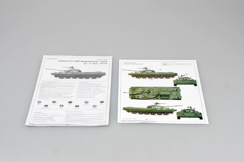 Trumpeter 00382 Polish PT-76B Amphibious Tank 1/35 – zdjęcie 8