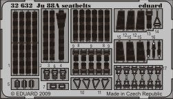 Ceintures de sécurité Eduard 32632 Ju 88A 1/32 Revell