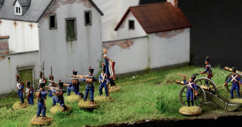 Italeri 6197 La Haye Sainte Waterloo 1815 - BATTLESET 1/72 – zdjęcie 4