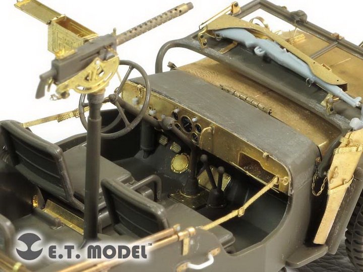 E.T. Model E35-126 WWII U.S. Willys MB Jeep (For TAMIYA 35219) 1/35 – zdjęcie 7