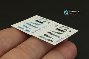Quinta Studio QD72004 SU-57 3D-Printed &amp;amp; coloured Interior on decal paper (for Zvezda kit)1/72 – zdjęcie 3