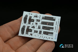 Quinta Studio QD48202 TF-104G 3D-Printed coloured Interior on decal paper (Kinetic) 1/48 – zdjęcie 3