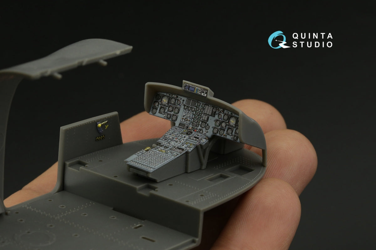 Quinta Studio QDS-48430 Westland Sea King HAS.5 3D-Printed &amp;amp; colored Interior on decal paper (Airfix) (Small version) 1/48 – image 12