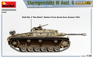 Mini Art 35338 Sturmgeschutz III Ausf. G APRIL 1943 ALKETT PROD. INTERIOR KIT 1/35 – image 4