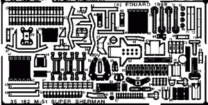 Eduard 35182 M-51 Super Sherman 1/35 Academy – image 2
