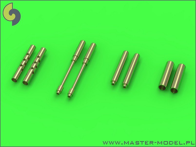 Master AM-48-107 F6F Hellcat - early armament (.50 cal Browning barrels with drilled cooling jackets) 1/48
