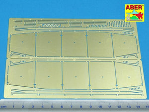 Aber 35A018 Side skirts for PzKpfw IV(G), Brumbar (early) (1/35) – image 2