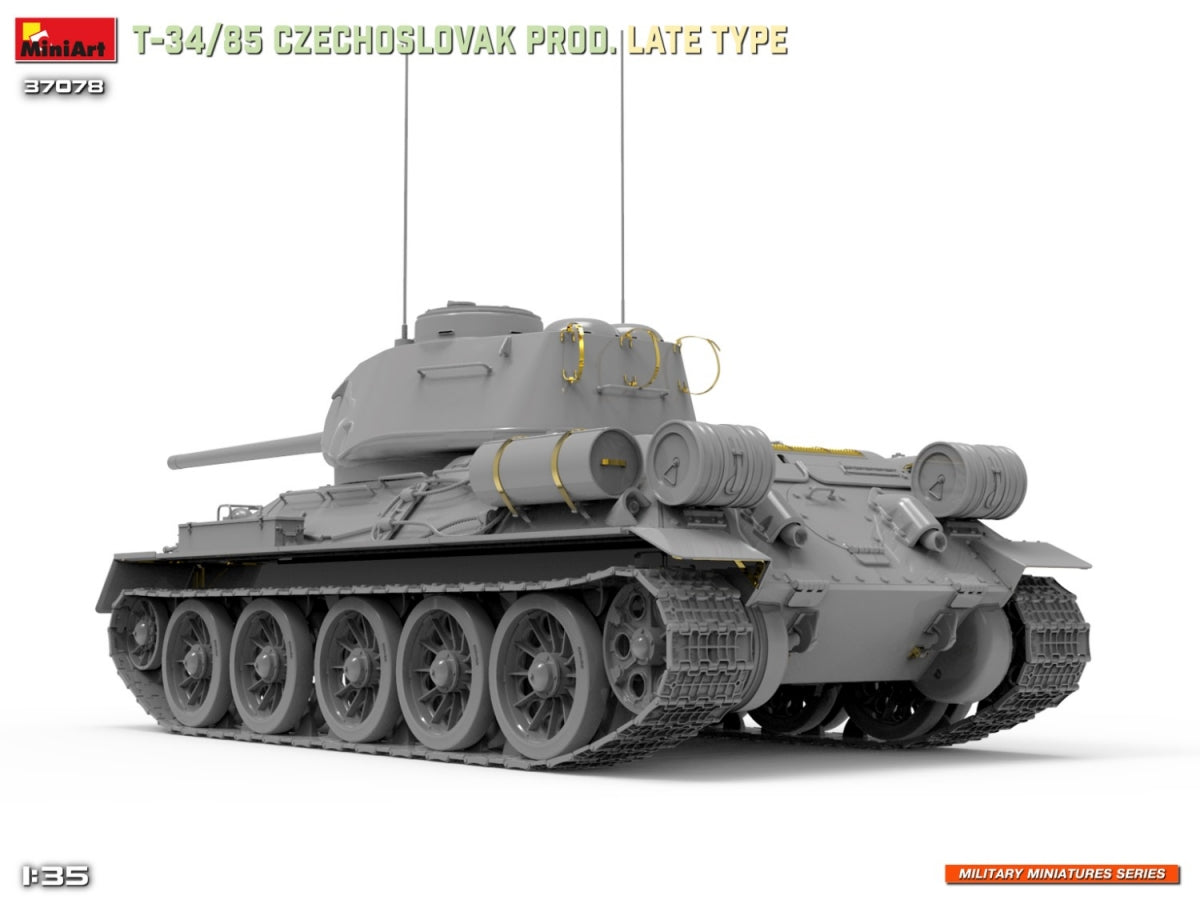 MiniArt 37078 T-34/85 Czechoslovak Prod. Late Type 1/35 – zdjęcie 7