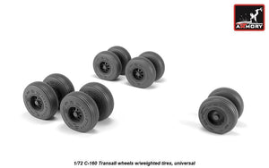Armory Models AW72507 C-160 Transall wheels w/weighted tires 1/72 – zdjęcie 2