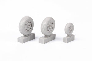 Eduard 648687 Ar 234B wheels HOBBY 2000, HASEGAWA 1/48 – zdjęcie 4